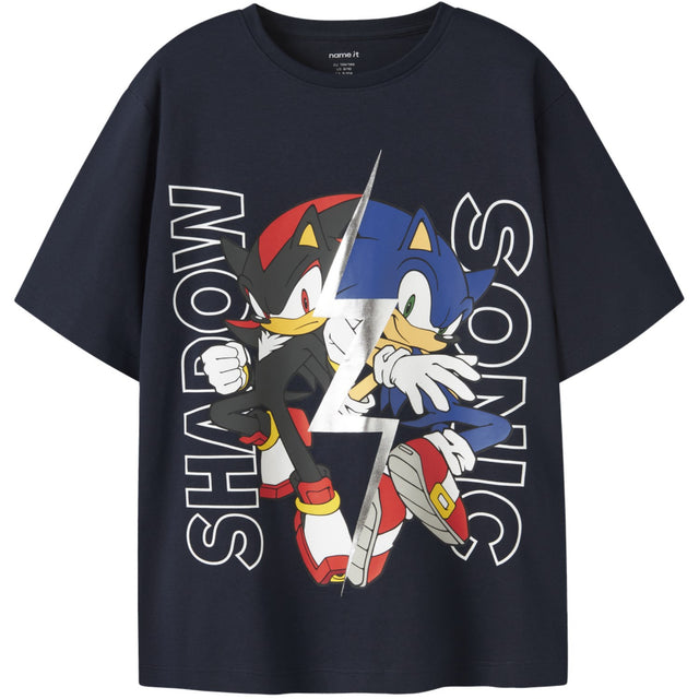 Name It Navy Blazer Nkmjulle Sonic Ss Nreg Top Noos Sky