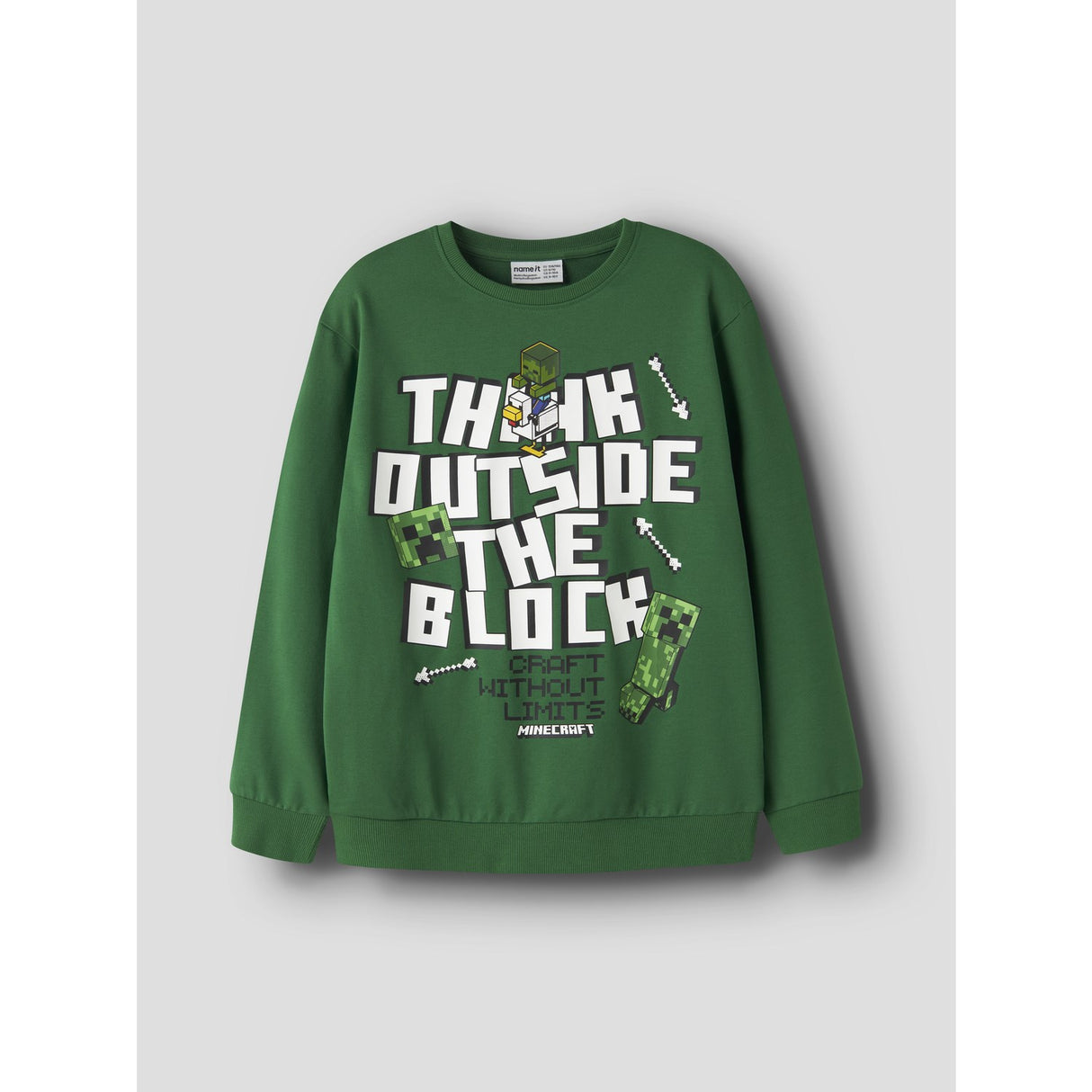 Name It Verdant Green Nkmjacks Minecraft Nreg Sweat Unb Bfu