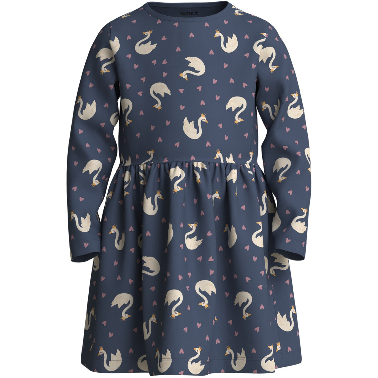 Name It Vintage Indigo Swan Princess Nmfvilisa Ls Kjole