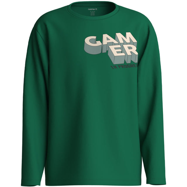 Name It Verdant Green Gamer Nkmvictor Ls Nreg Top