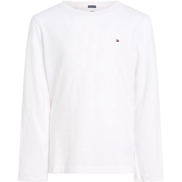 Tommy Hilfiger Boys Basic CN Bluse Bright White