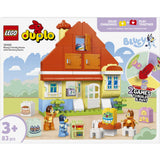 LEGO® DUPLO Bluey - Blueys Families Hus Med Huskespil 10459