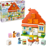 LEGO® DUPLO Bluey - Blueys Families Hus Med Huskespil 10459