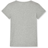 Mads Nørgaard Grey Melange Single Bomuld Tuvina Tee