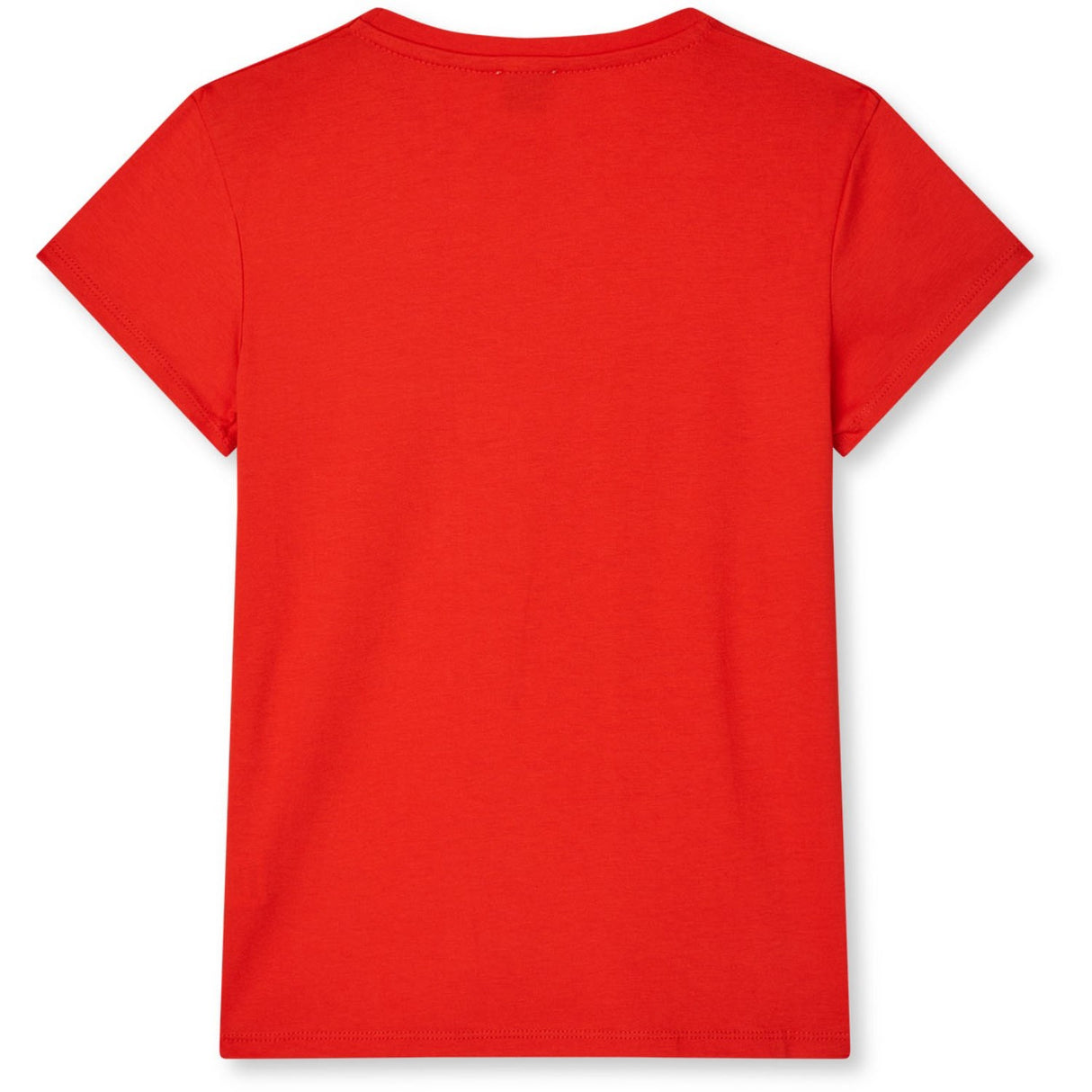 Mads Nørgaard Fiery Red Single Bomuld Tuvina Mini Spejl Tee