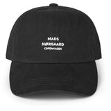 Mads Nørgaard Black Soft Twill Cash Kasket