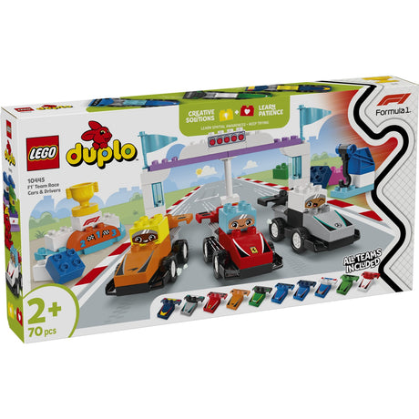 LEGO® DUPLO Town - F1®-teams Med Racerbiler Og Kørere 10445