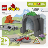 LEGO® DUPLO Town - Togtunnel Og Spor – Udvidelsessæt 10425