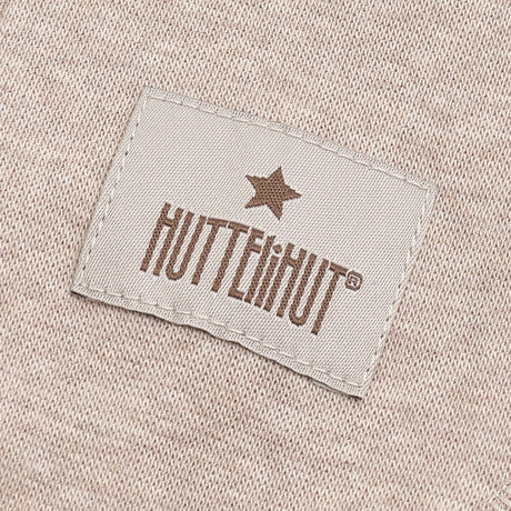 Huttelihut Camel Melange Elefanthue Ears Bomuld Rib