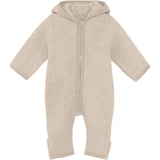 Huttelihut Camel Melange Køredragt Ears Cot. Fleece