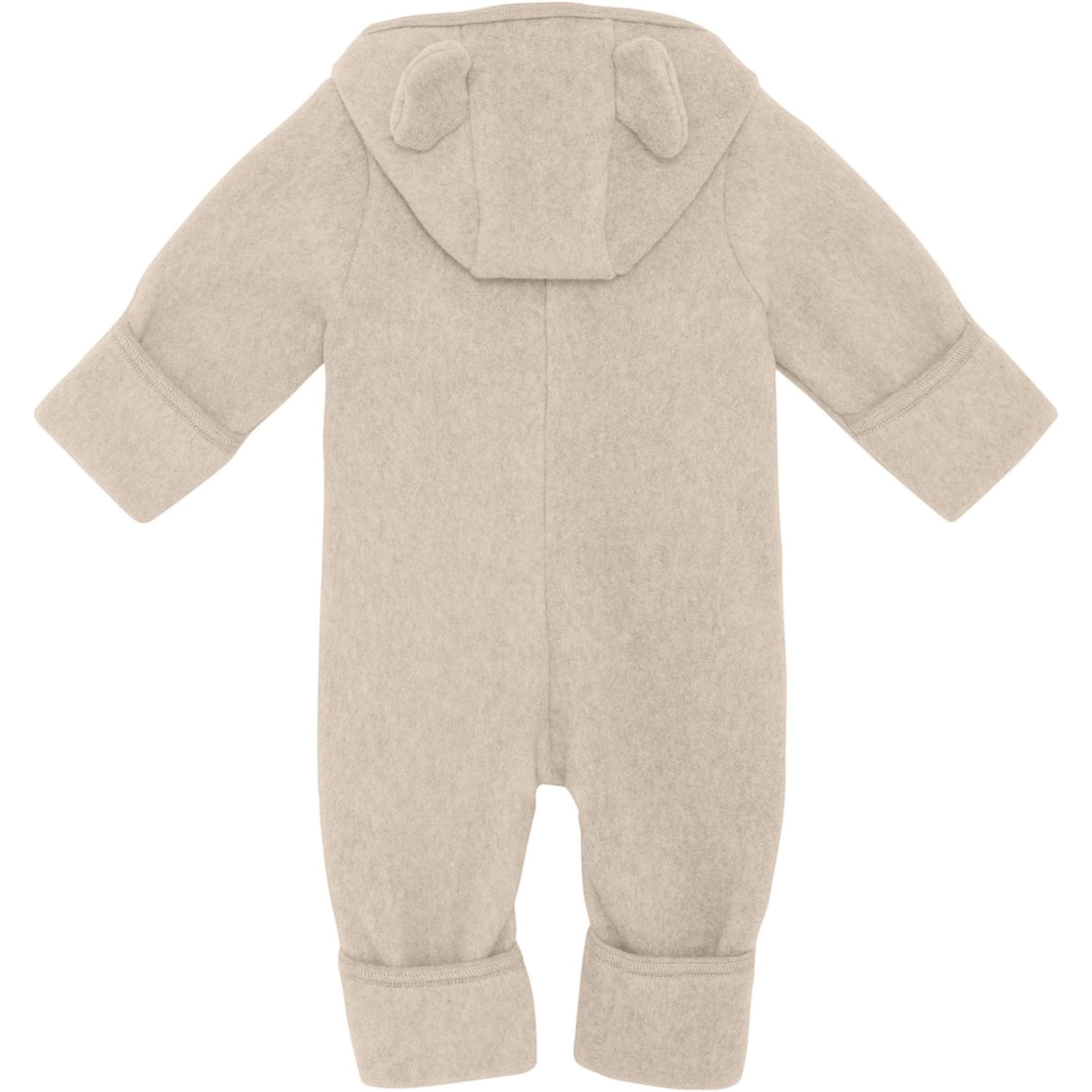 Huttelihut Camel Melange Køredragt Ears Cot. Fleece