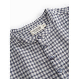 MarMar Cotton Linen Marine Check Totoro Skjorte