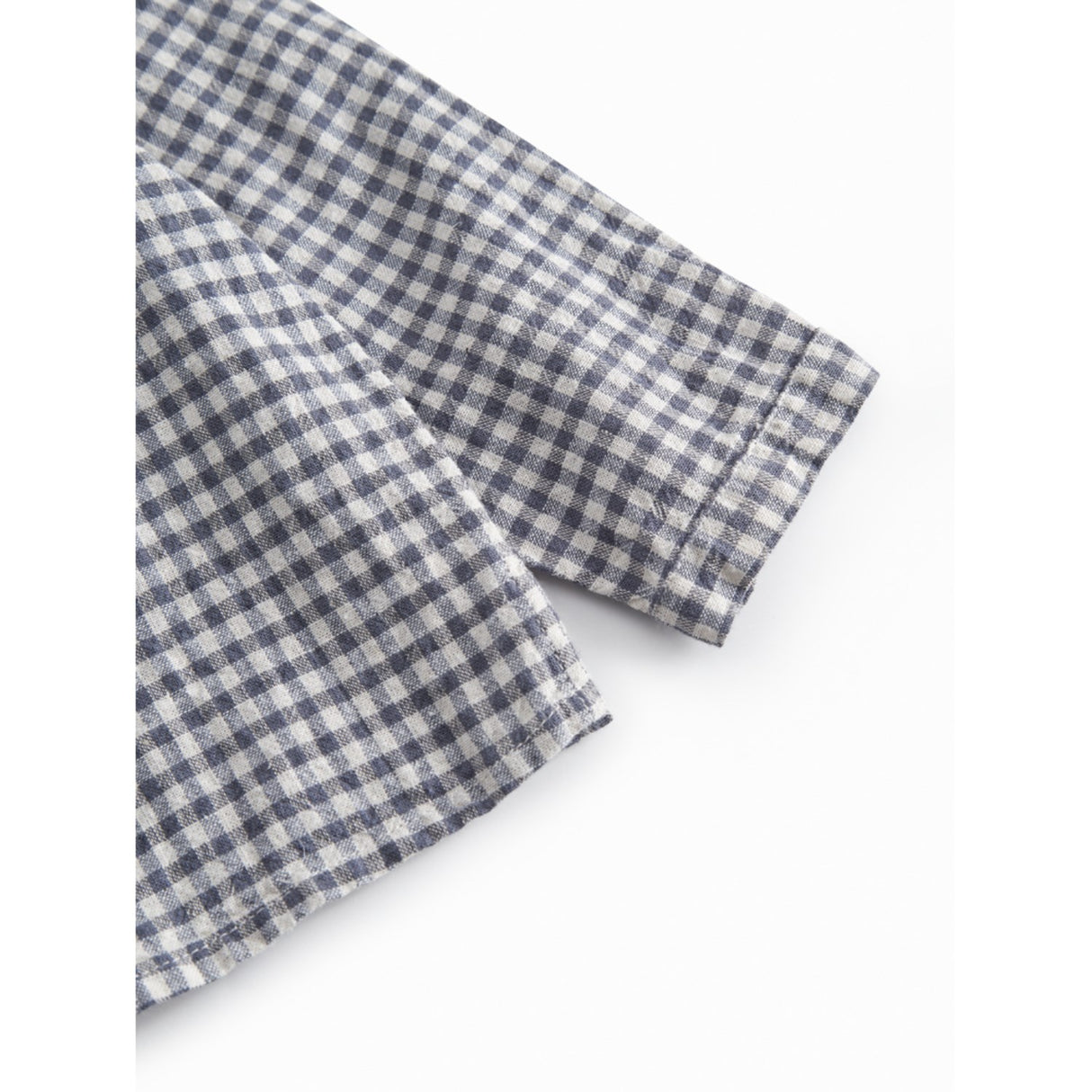 MarMar Cotton Linen Marine Check Totoro Skjorte