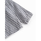 MarMar Cotton Linen Marine Check Totoro Skjorte