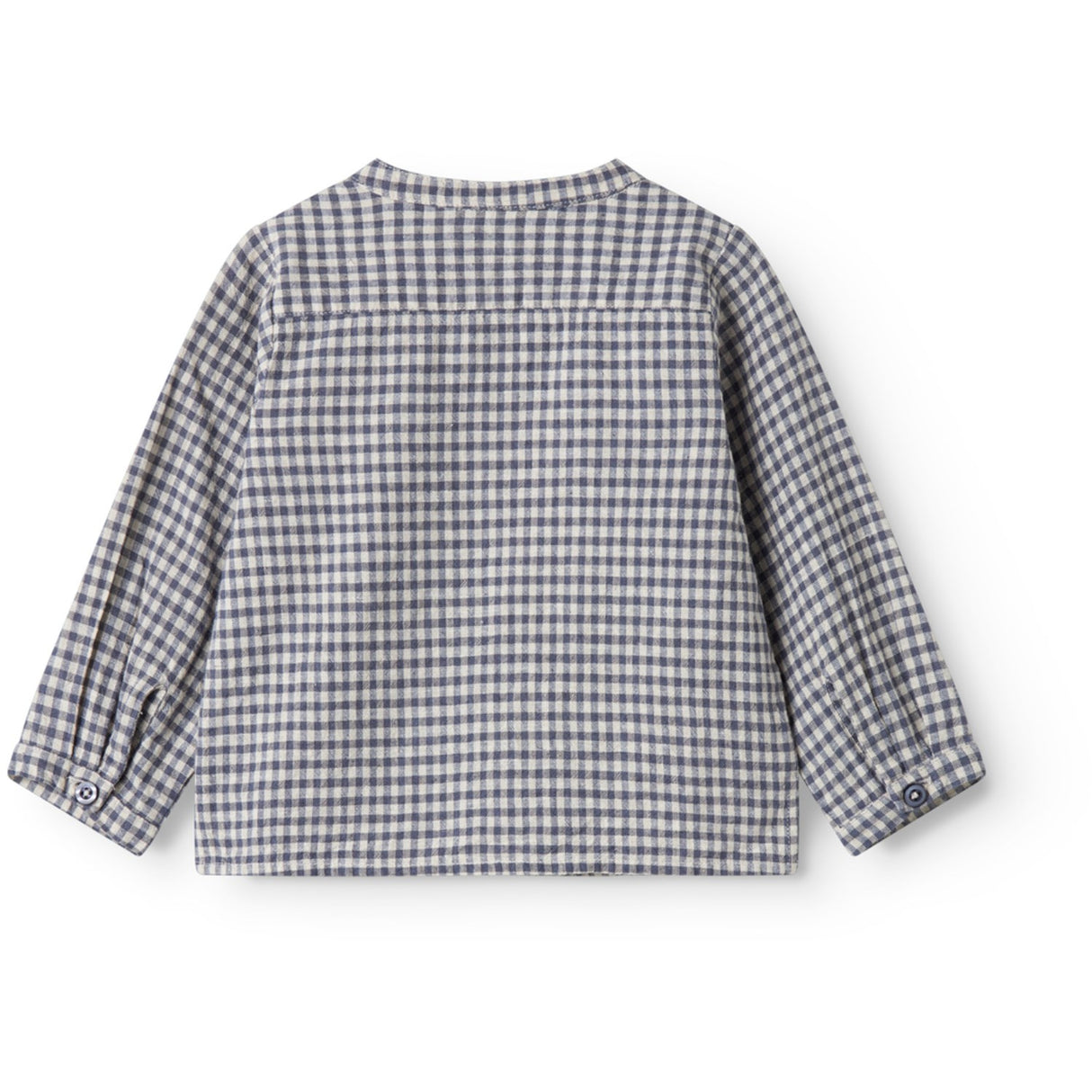 MarMar Cotton Linen Marine Check Totoro Skjorte