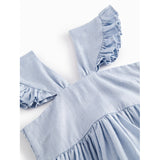 MarMar Linen Blue Mist Dalani Kjole