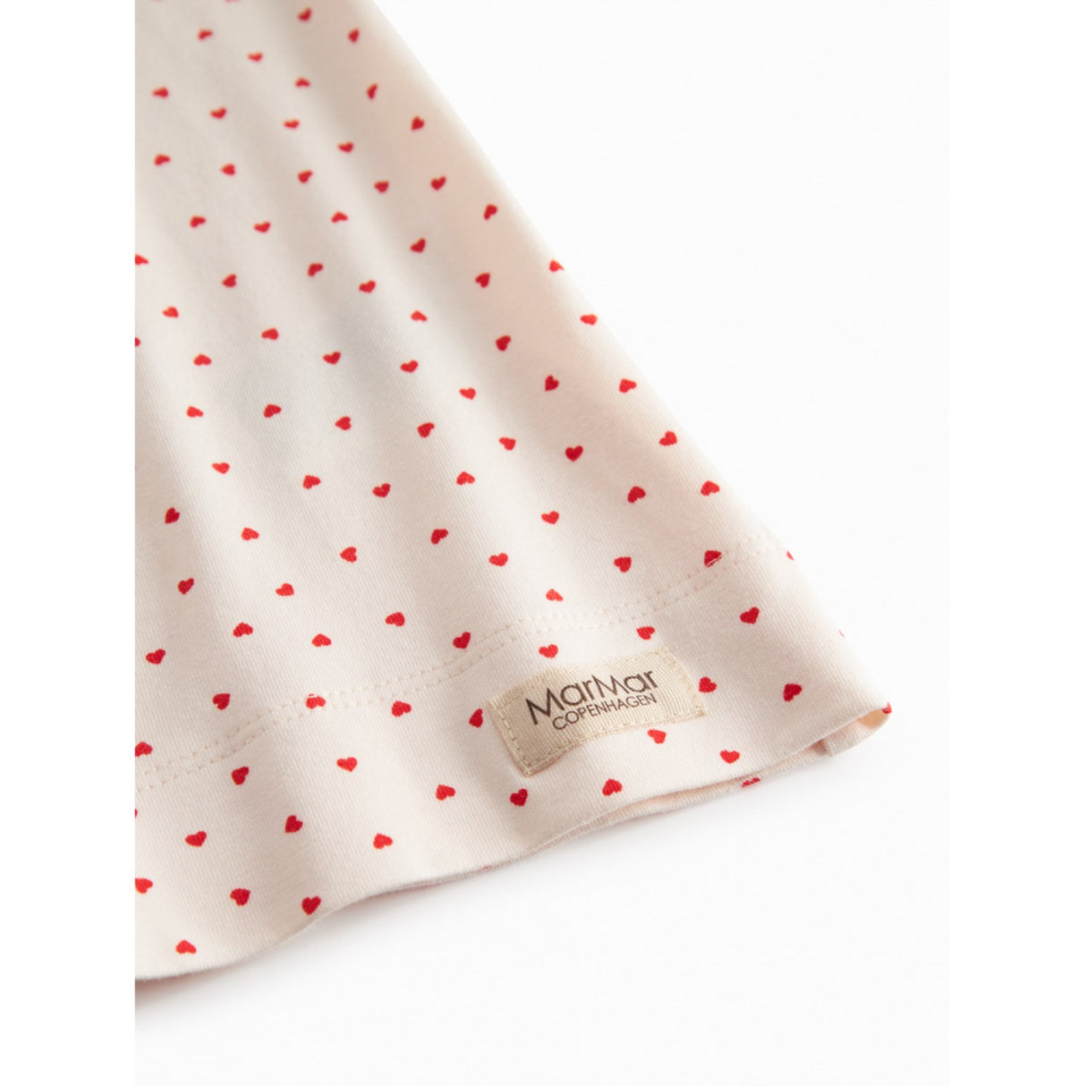 MarMar Modal Smooth Print Happy Hearts Strop Kjole