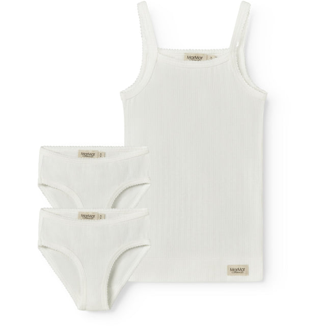 MarMar Modal Pointelle Gentle White Undertøj Sæt