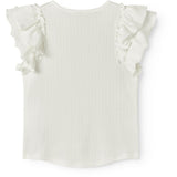 MarMar Modal Pointelle Gentle White Tavora Flæse T-shirt