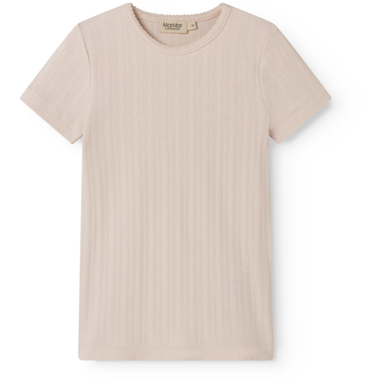 MarMar Modal Pointelle Misty Pink Tamra SS T-shirt