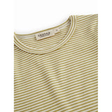 MarMar Modal Fine Rib Olive Stripe Tani T-shirt