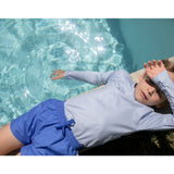 MarMar Swim Print Bolich Blue Stripe Swean Tee Swimwear