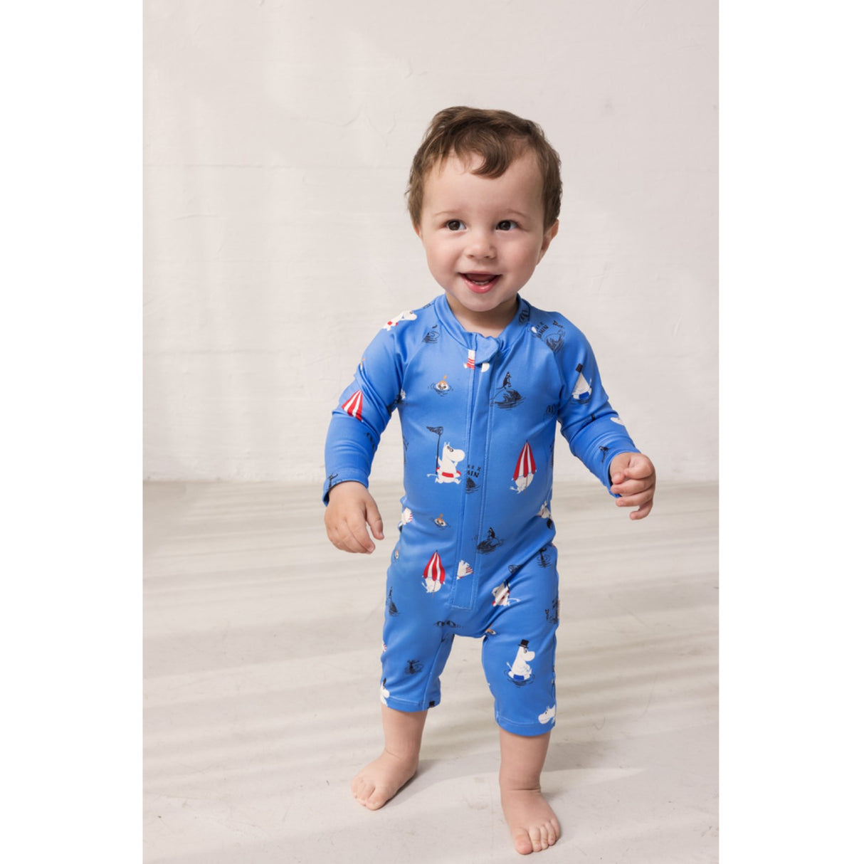 MarMar Swim Print Swimming Moomin Swal Dragt