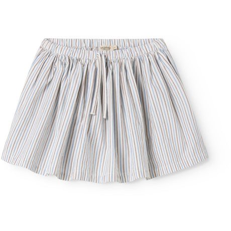 MarMar Cotton Blue Iris Stripe Sana Nederdel