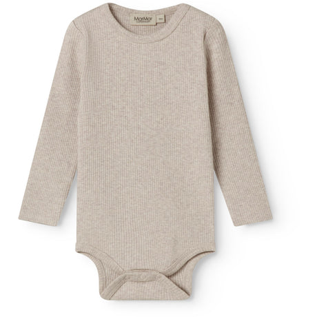 MarMar Modal Melange Light Beige Mel. Plain Body LS