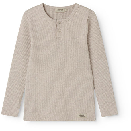 MarMar Modal Melange Light Beige Mel. Bluse