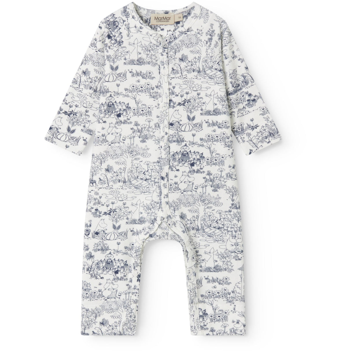 MarMar Newborn Modal Smooth Print Moominvalley Rena Heldragt