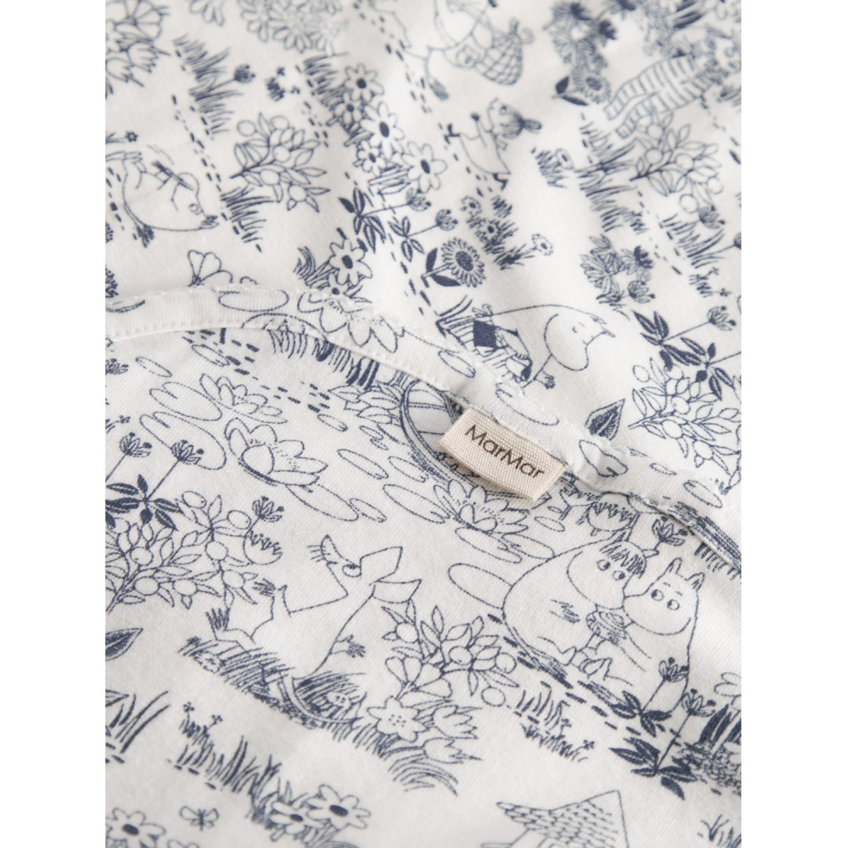 MarMar Newborn Modal Smooth Print Moominvalley Alida Tæppe