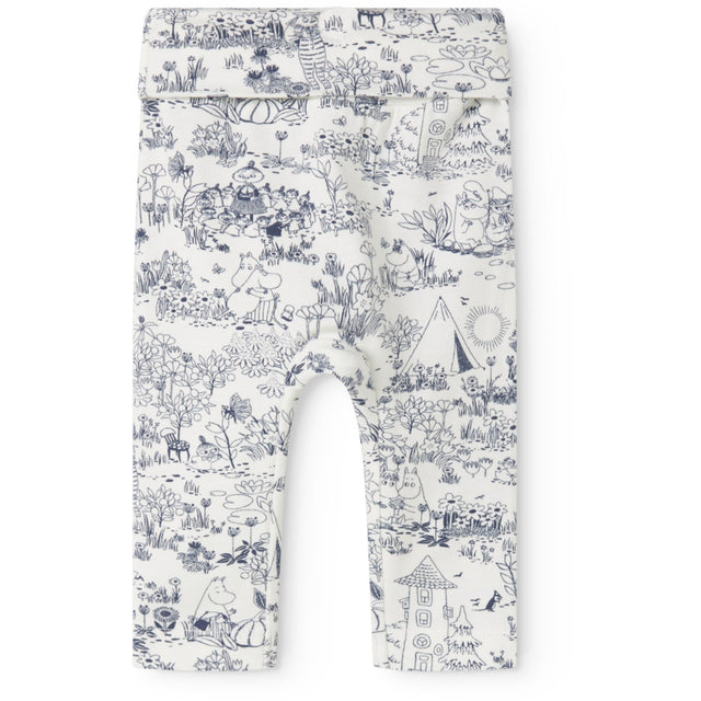 MarMar Newborn Modal Smooth Print Moominvalley Piva Bukser