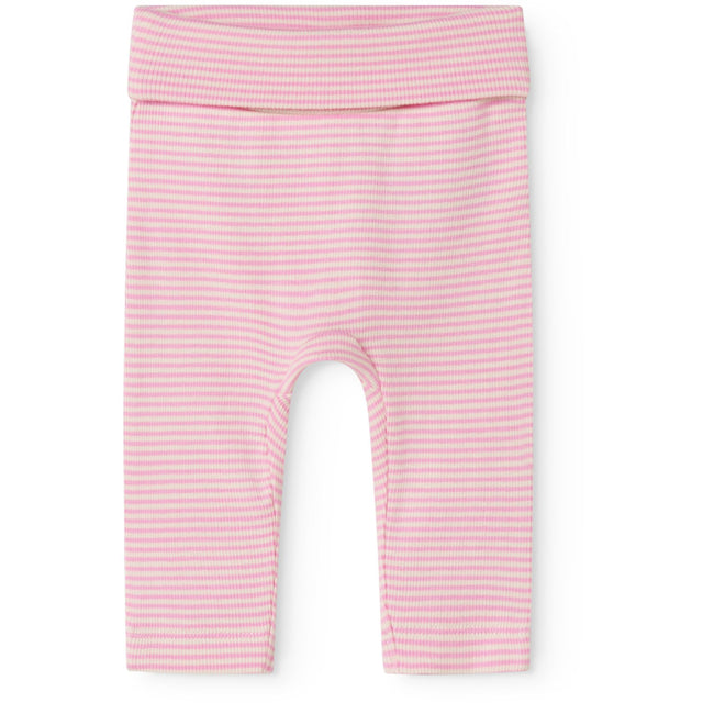 MarMar Newborn Modal Fine Rib Pink Stripe Piva Bukser