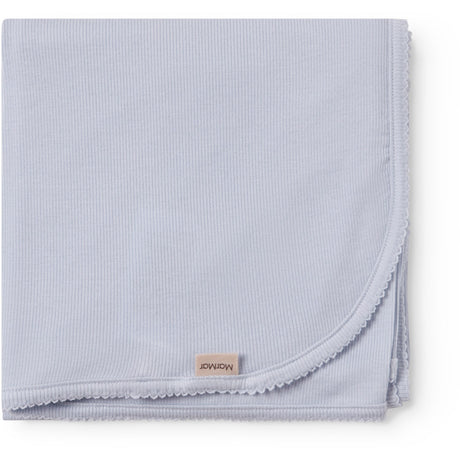 MarMar Newborn Micro Modal Blue Mist Alida Tæppe