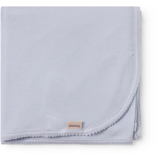 MarMar Newborn Micro Modal Blue Mist Alida Tæppe