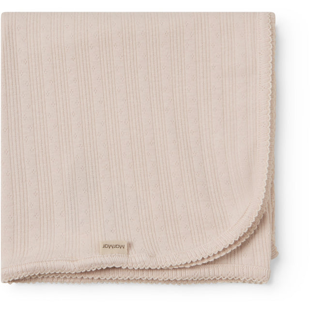 MarMar Newborn Modal Pointelle Misty Pink Alida Tæppe