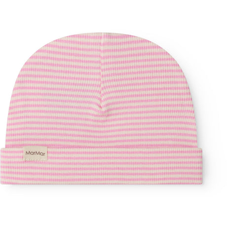 MarMar Newborn Modal Fine Rib Pink Stripe Aiko Hue