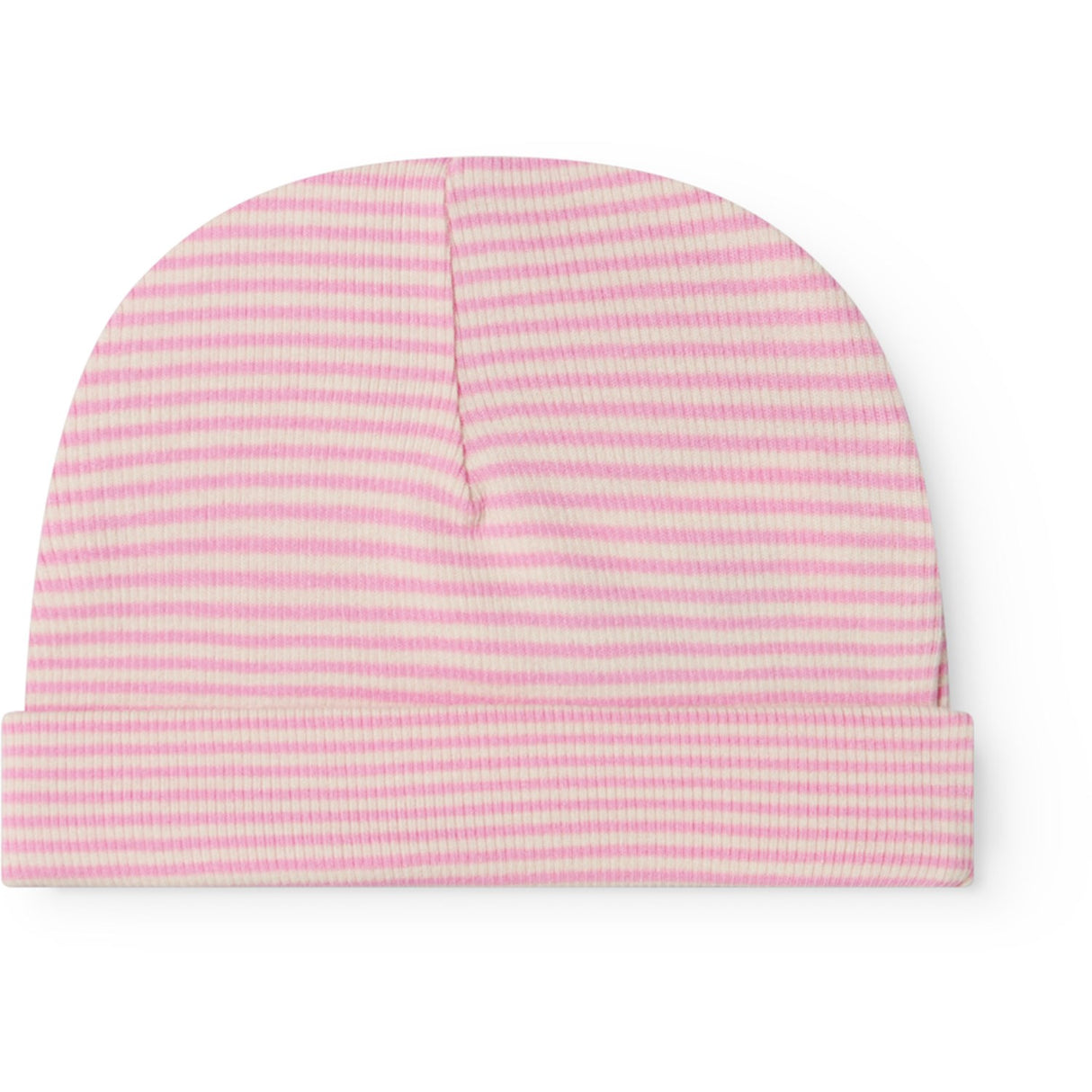 MarMar Newborn Modal Fine Rib Pink Stripe Aiko Hue