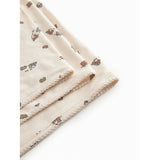 MarMar Newborn Modal Smooth Print Trains Alida Tæppe