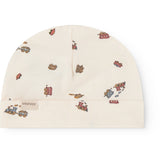MarMar Newborn Modal Smooth Print Trains Aiko Hue