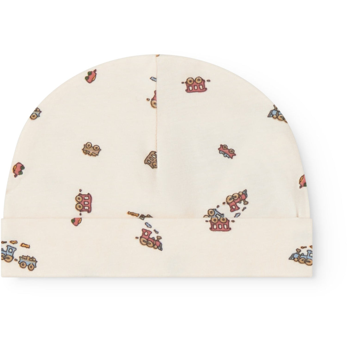 MarMar Newborn Modal Smooth Print Trains Aiko Hue