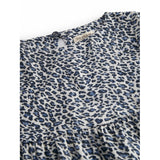 MarMar Leopard Blue Leo Leo Dunilla Kjole