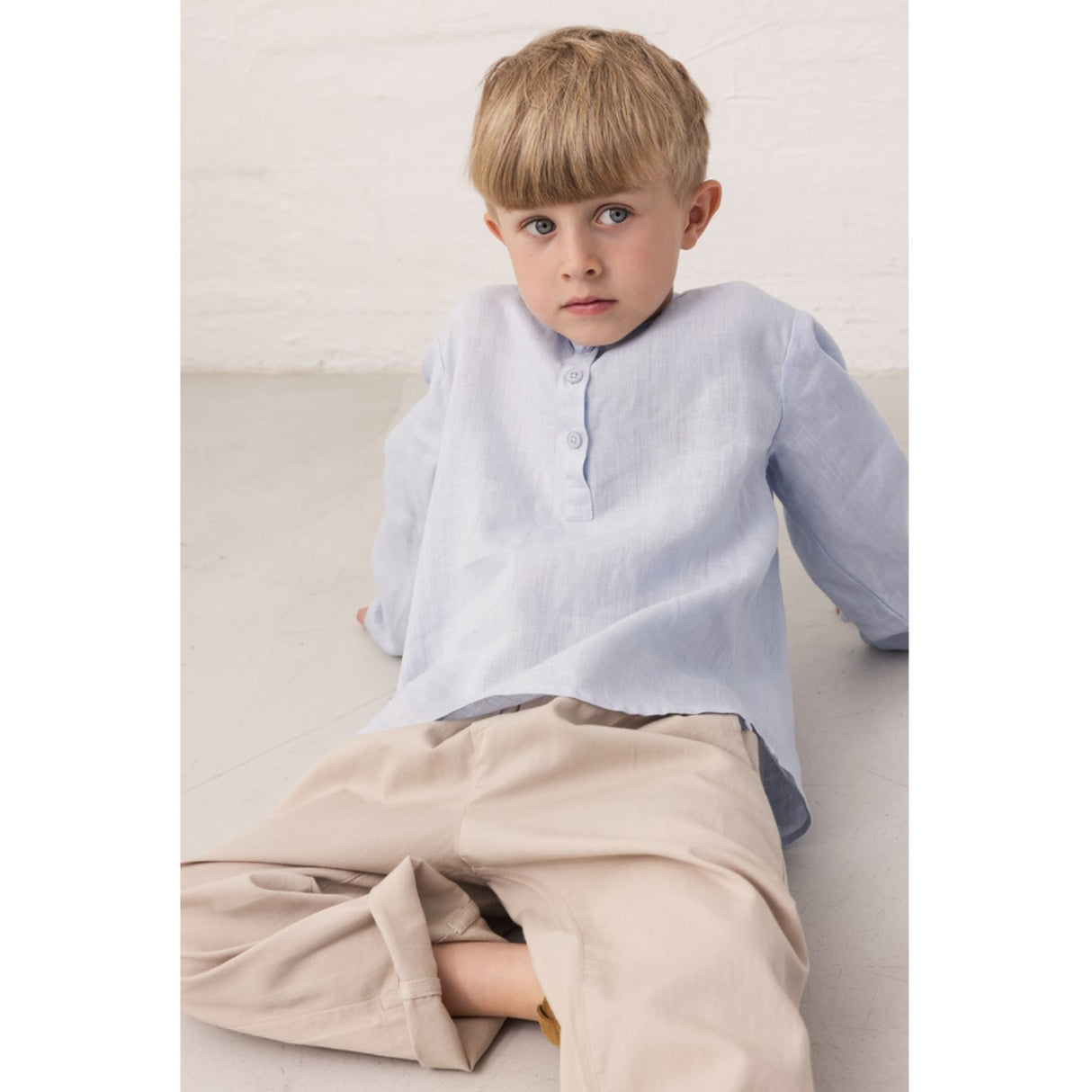 MarMar Cotton Texture Mercury Grey Plano Bukser