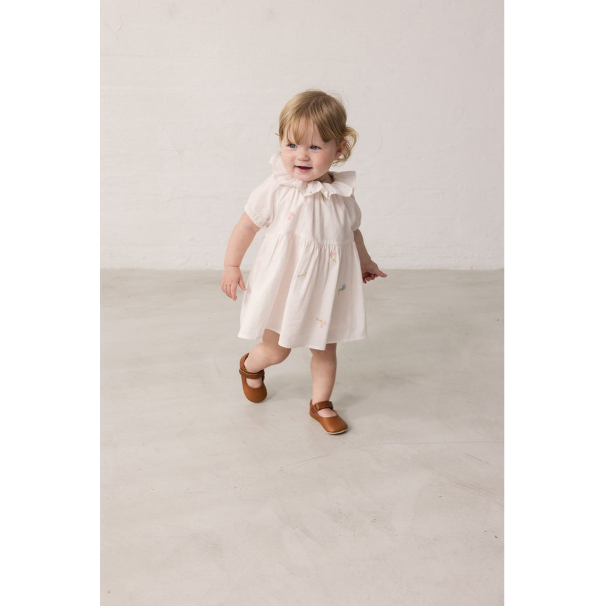 MarMar Light Cotton Summer Embroidery Dalino Kjole