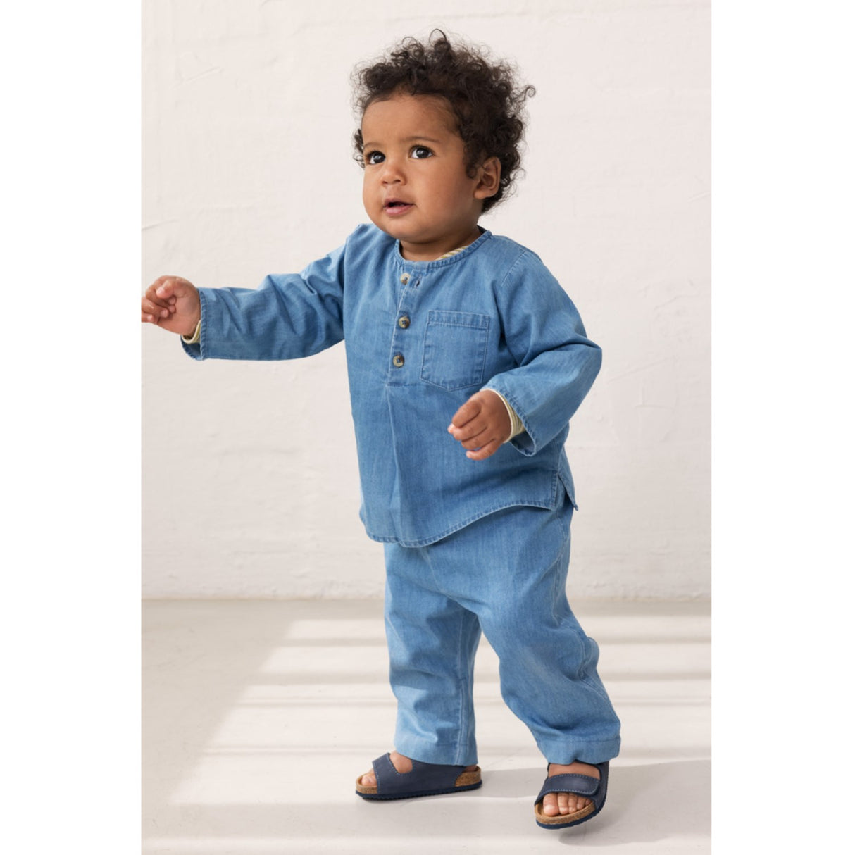 MarMar Light Denim Blue Denim Troy Skjorte