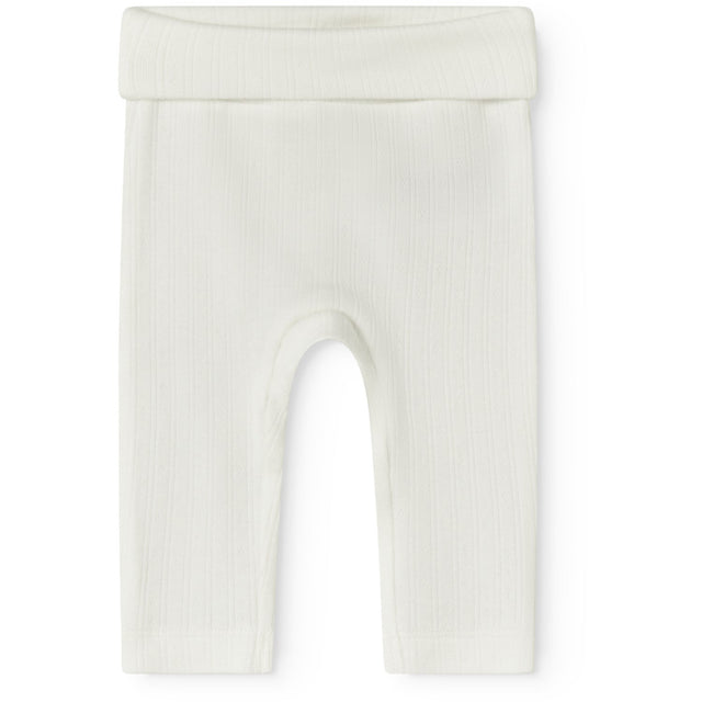 MarMar Newborn Modal Pointelle Gentle White Piva Bukser
