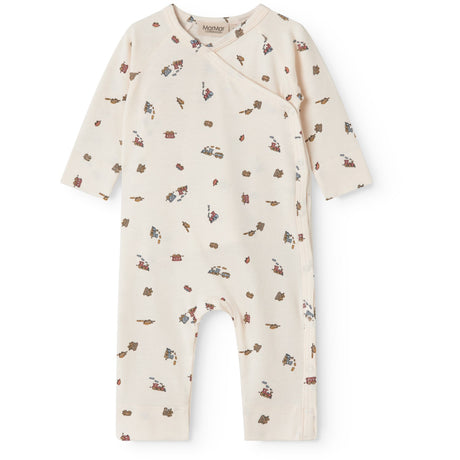 MarMar Newborn Modal Smooth Print Trains Rulo Heldragt