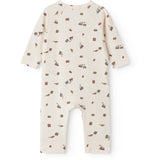 MarMar Newborn Modal Smooth Print Trains Rulo Heldragt