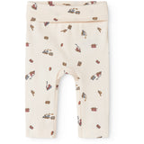 MarMar Newborn Modal Smooth Print Trains Piva Bukser